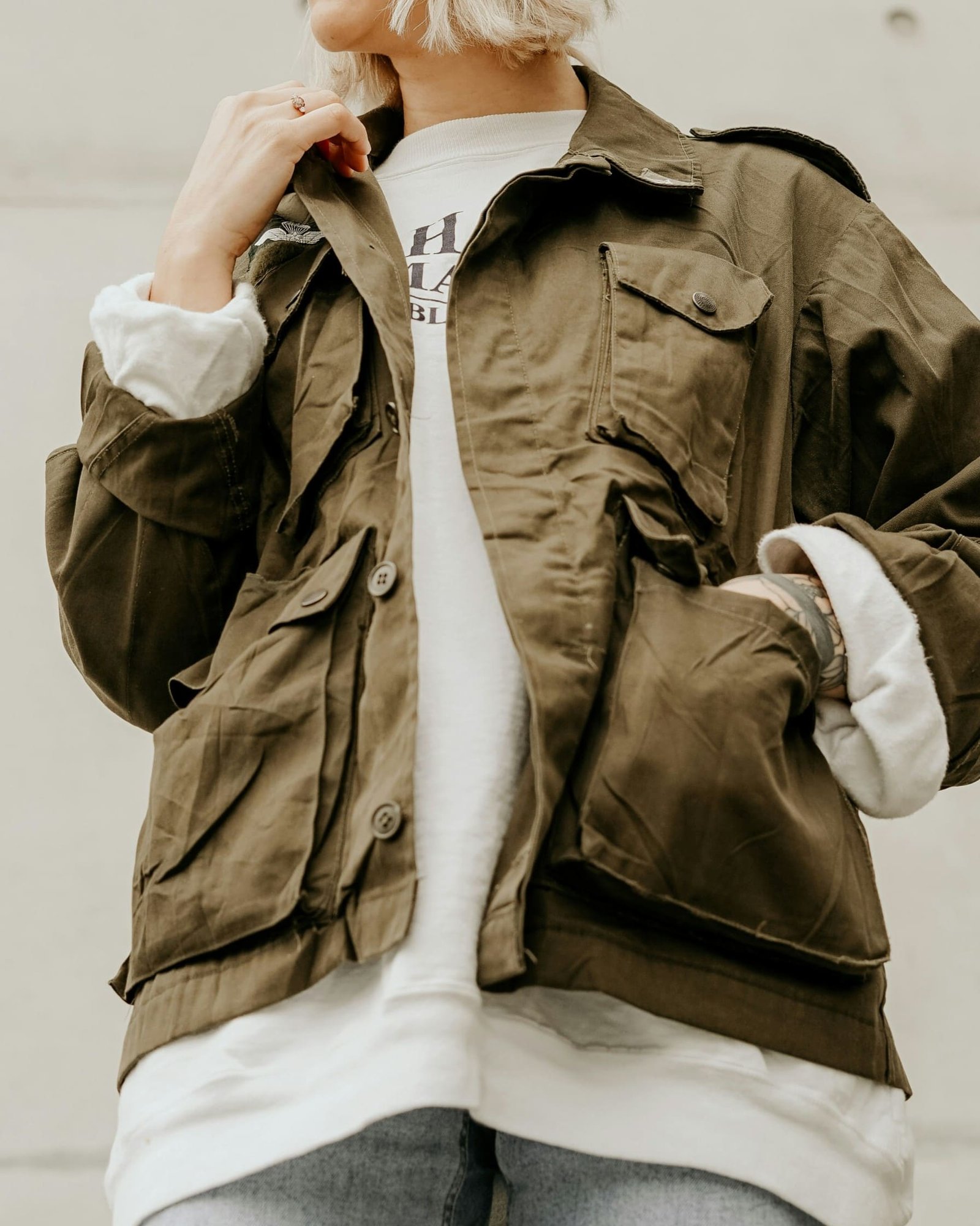 Minimal Bomber Jacket